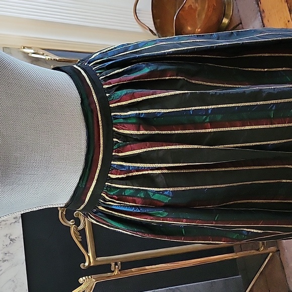 Vtg Talbots Taffeta Skirt - Picture 3 of 9